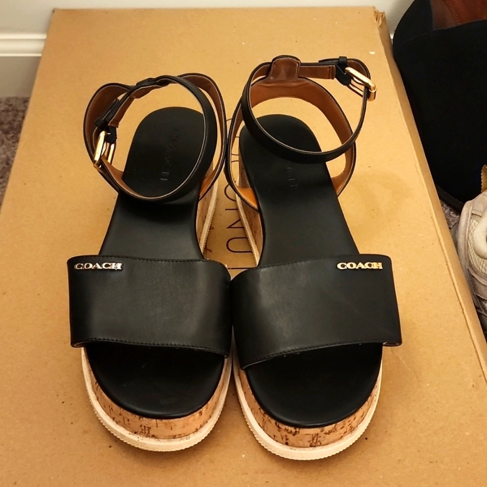 COACH Platform Sandals